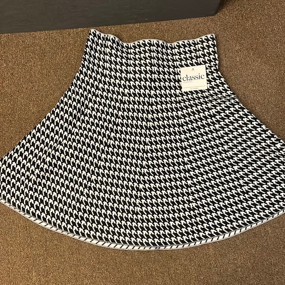 Black and White Skirt